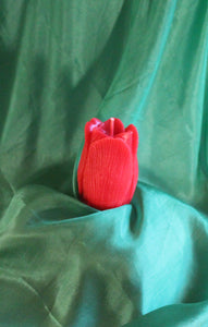 Beeswax candle--Native Rose
